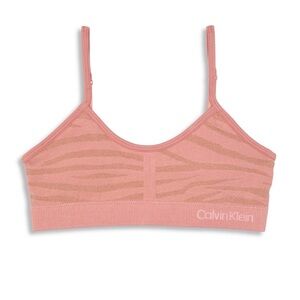 Calvin Klein Girls' Seamless Crop Bralette size M (7/8)